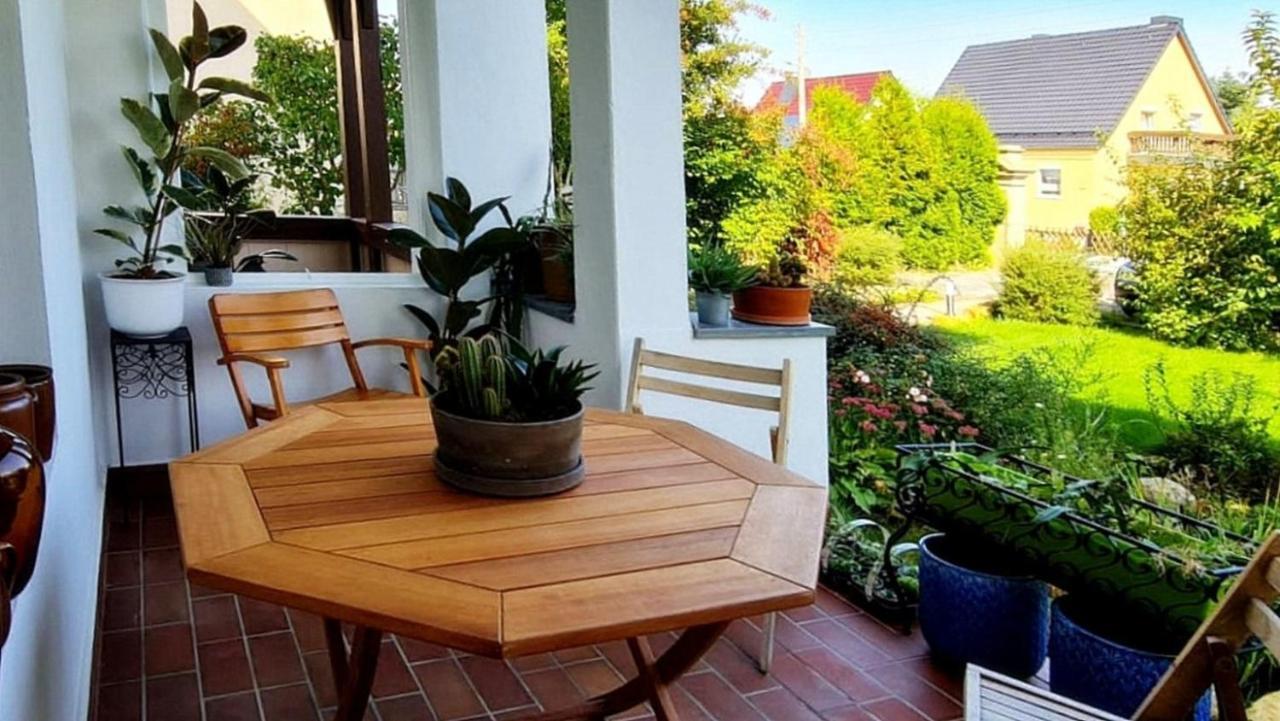 Fewo Rose Apartamento Porschdorf Exterior foto